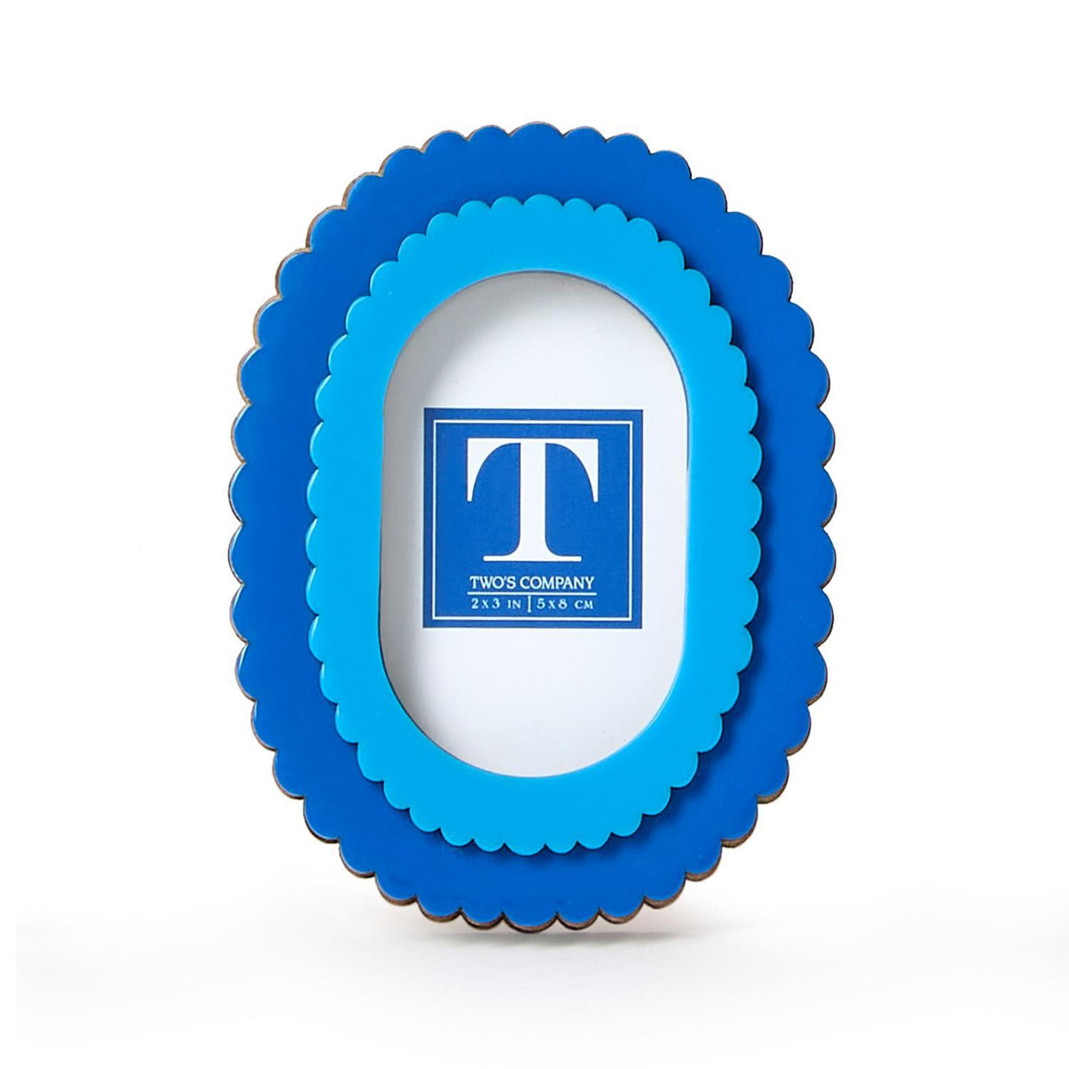 Double Scalloped Edge Photo Frame