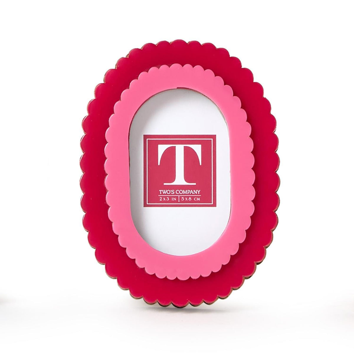 Double Scalloped Edge Photo Frame