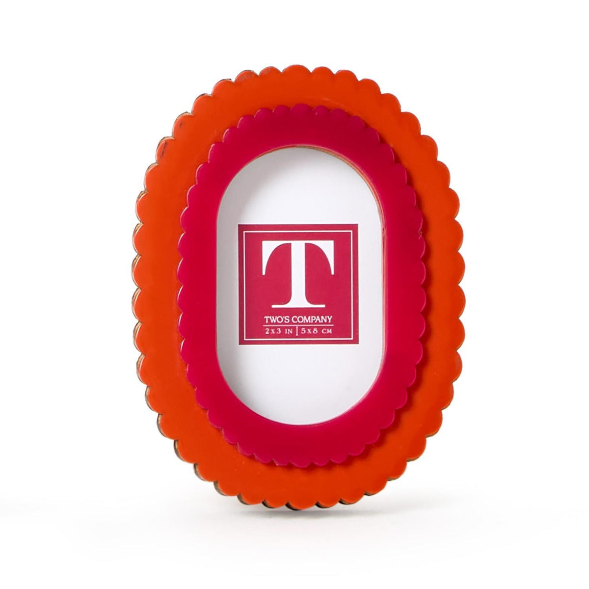 Double Scalloped Edge Photo Frame