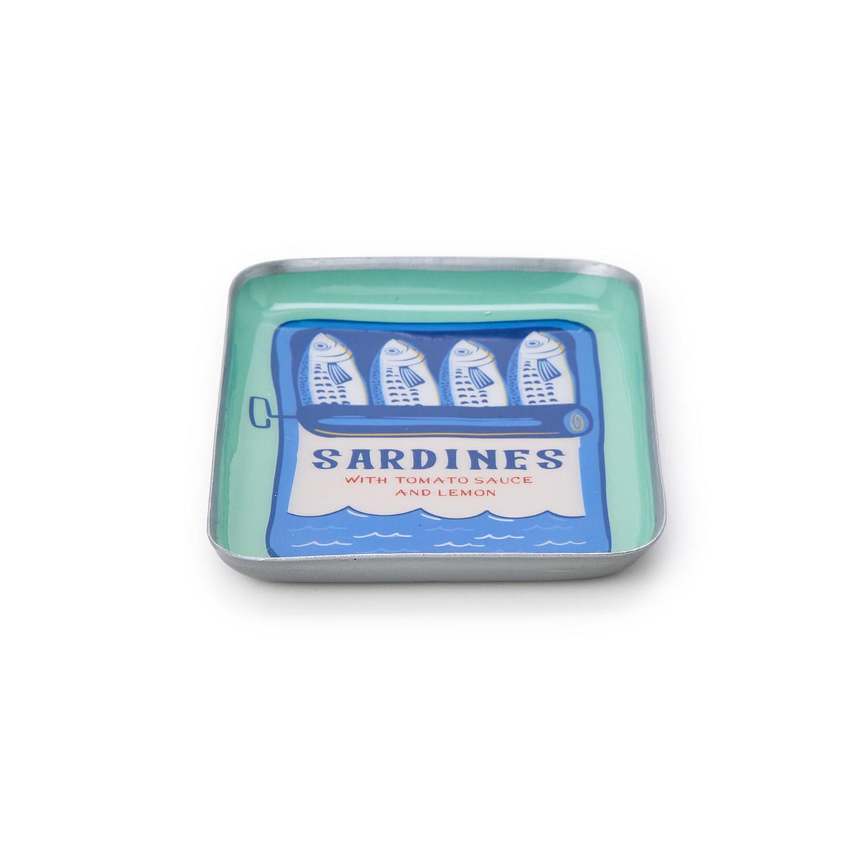 Sardines Set of 4 Metal Trinket Trays