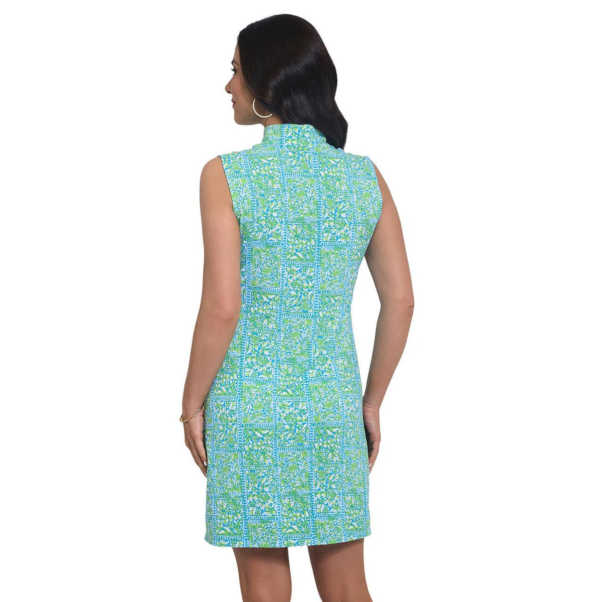 Josie Sleeveless Zip Mock Dress