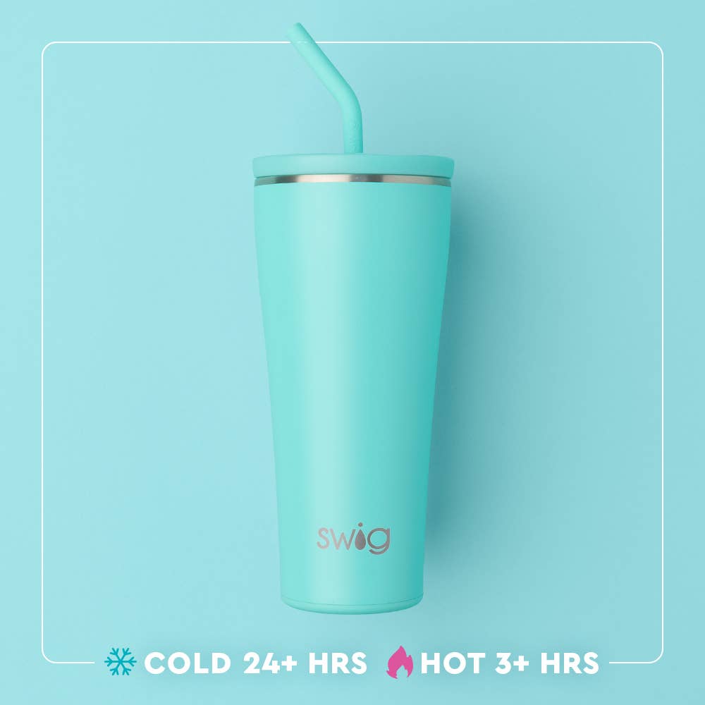 Saturdays in Clemson Straw Tumbler (32oz)