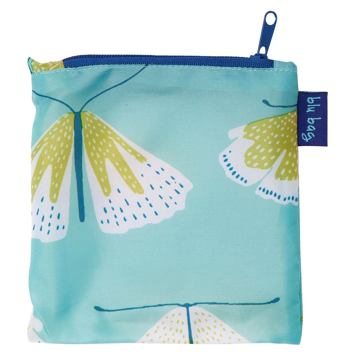 Moths Reusable Shopper blu Bag