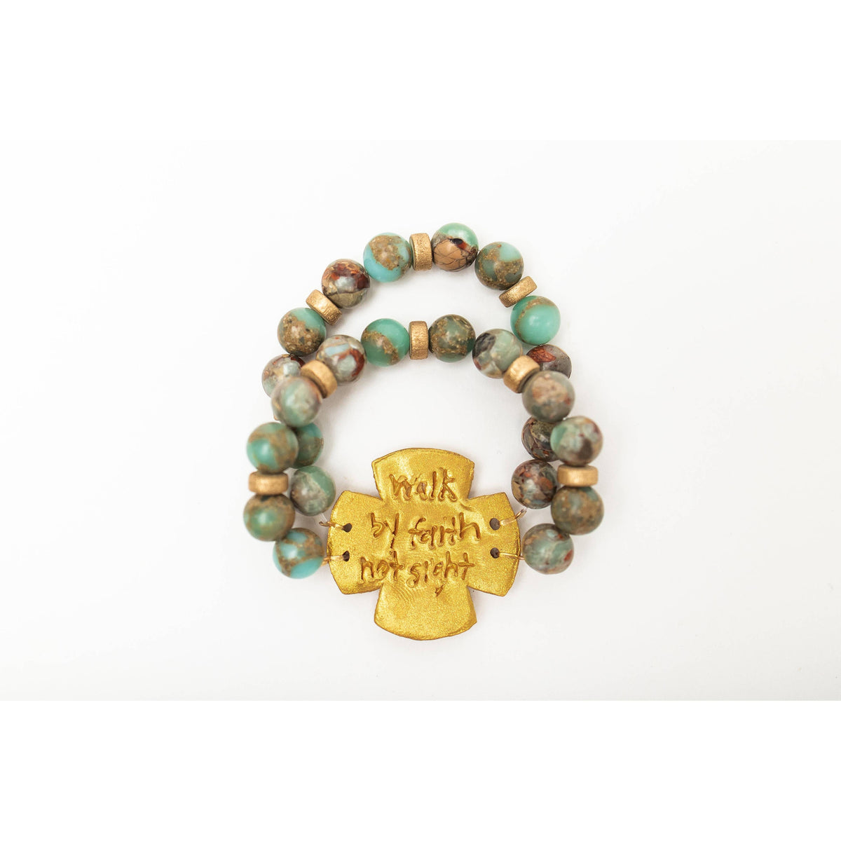 Aqua Terra Jasper with Rachel Cross Bracelet