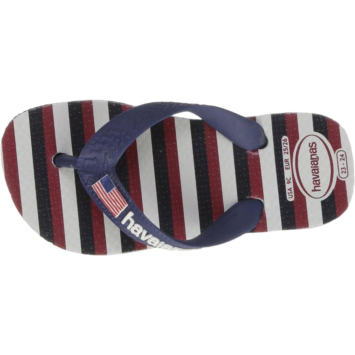 Kids Top USA Stripe Flip Flop Sandal