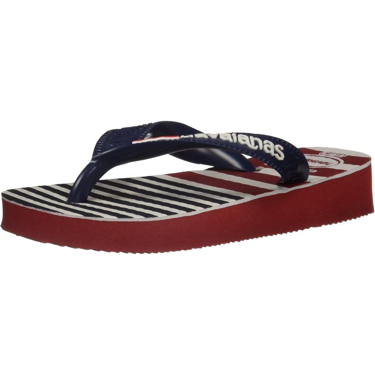 Kids Logo Stripes Flip Flop Sandal