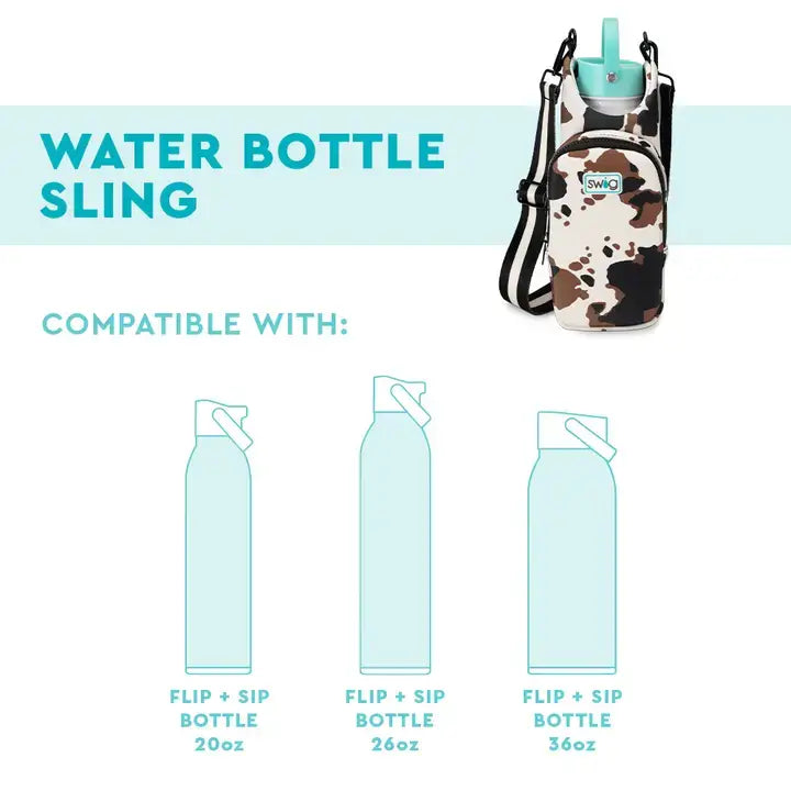 Glacier Stripe Water Bottle Sling