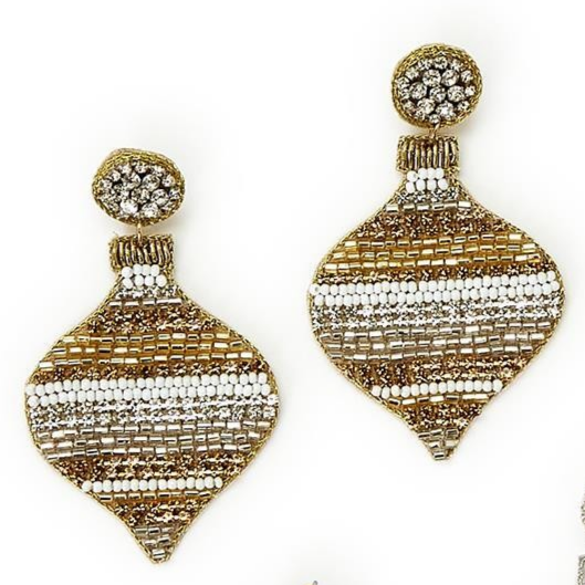 Holiday Crystal Earrings