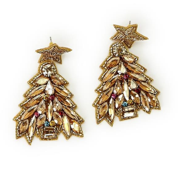 Holiday Crystal Earrings