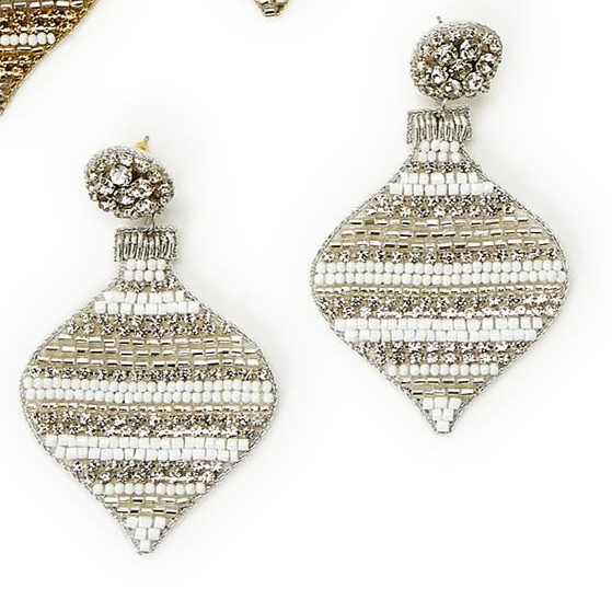 Holiday Crystal Earrings