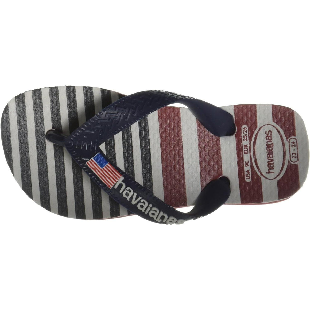 Kids Logo Stripes Flip Flop Sandal