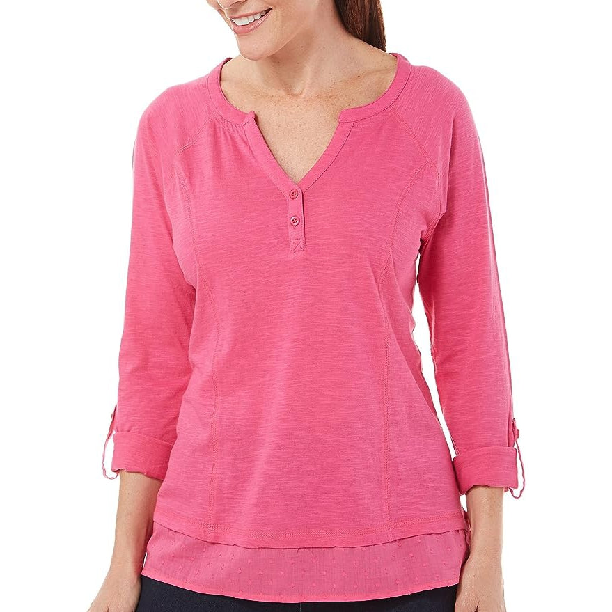 Solid Henley Top