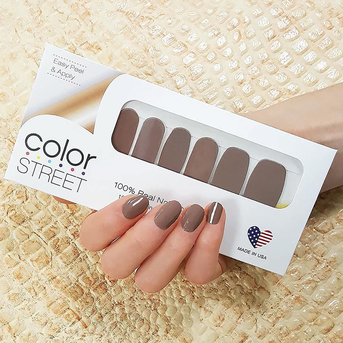 100% Real Nail Polish Strips | Solid