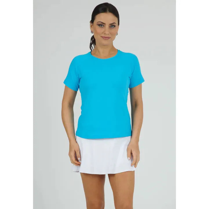 Solid Short Sleeve Crew