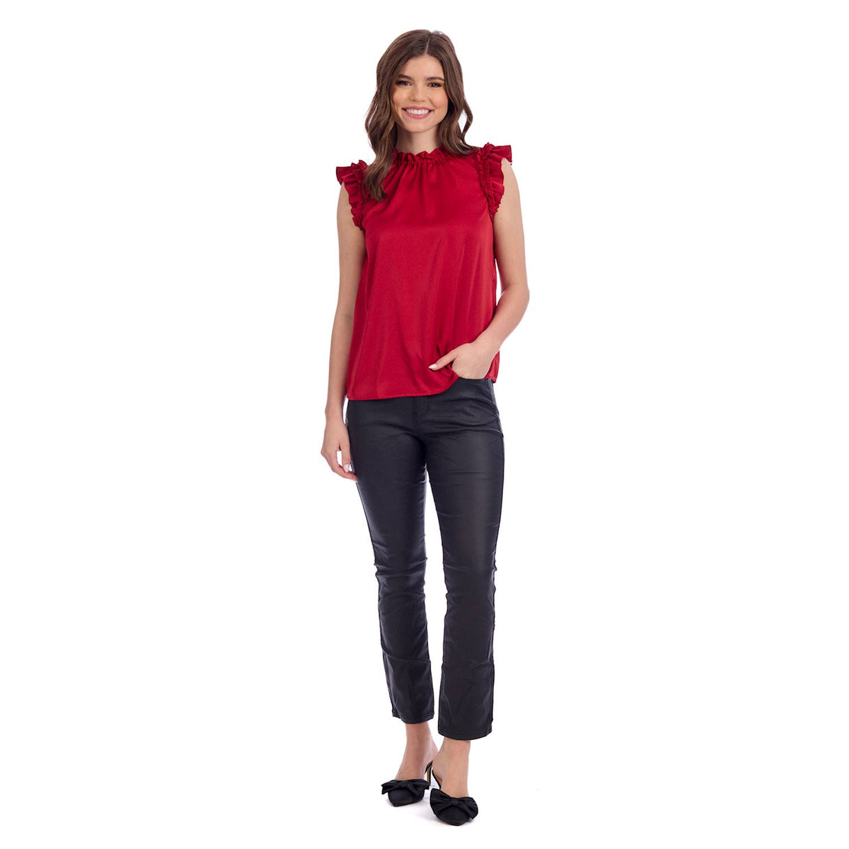 Townes Ruffle Top