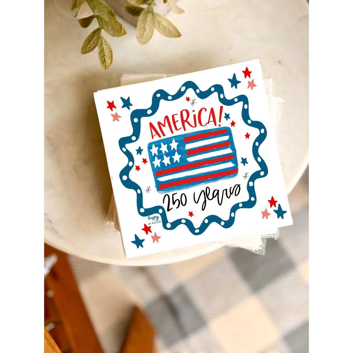 America 250 Cocktail Napkins