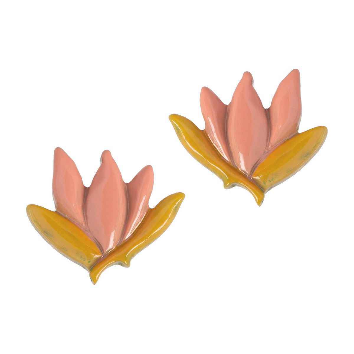 Rosy Blossom Studs