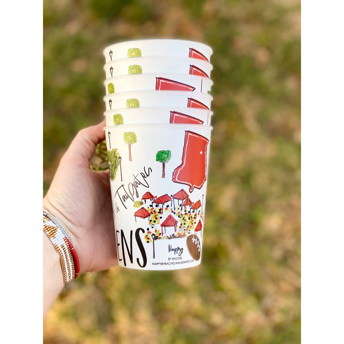 UGA Gameday Reusable Cups