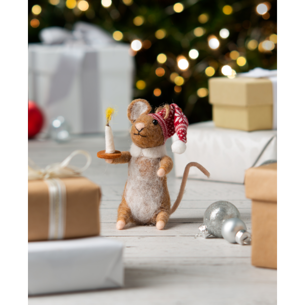 Bedtime Mouse Ornament