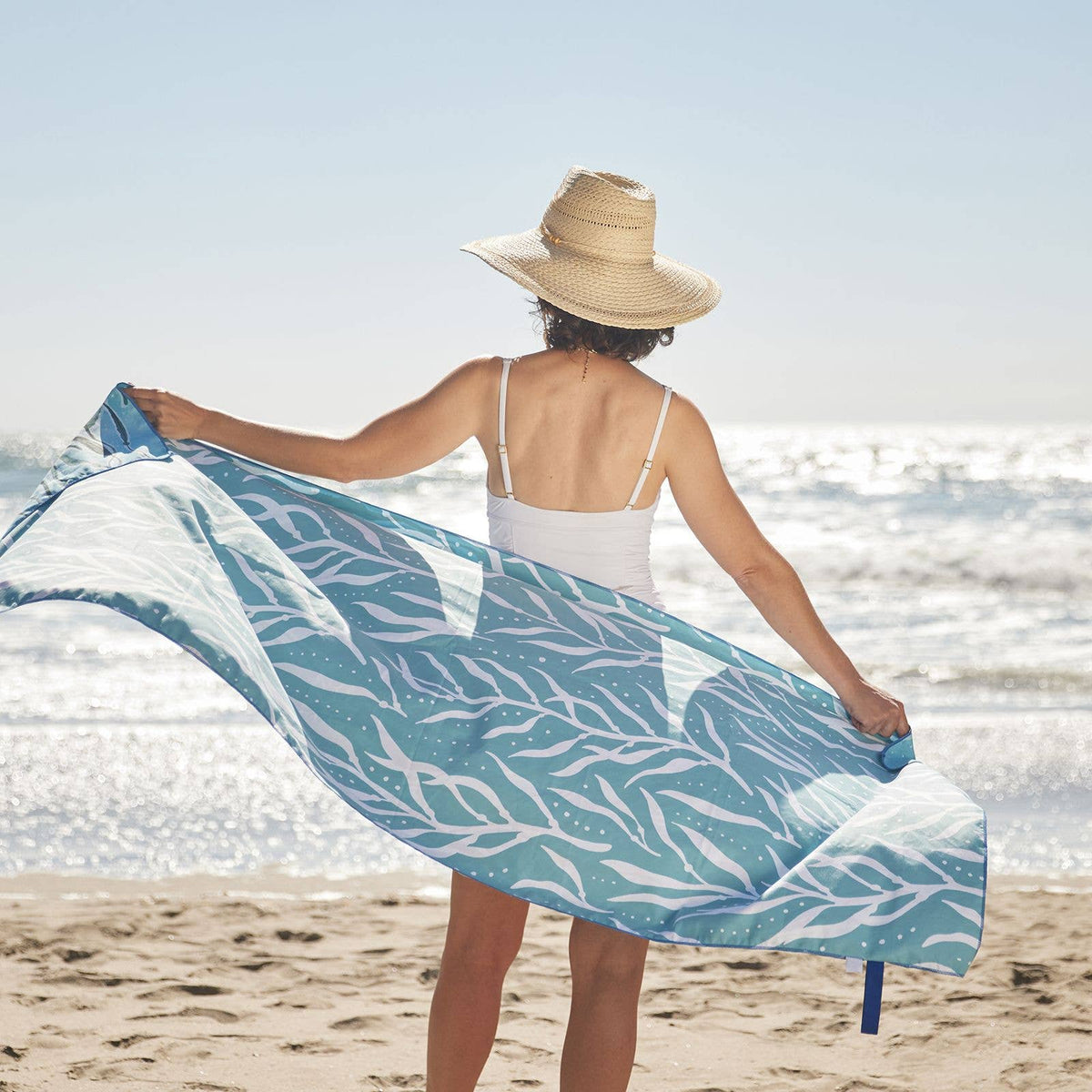 Marine Turtle Reversible Beach Towel