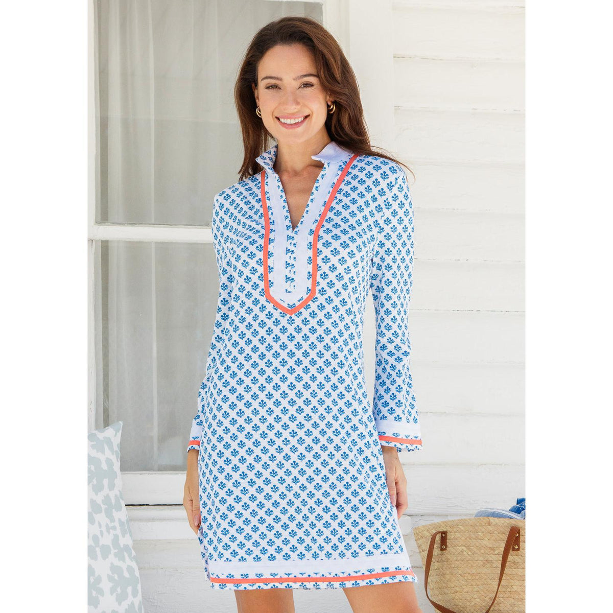 Pique Tunic Dress