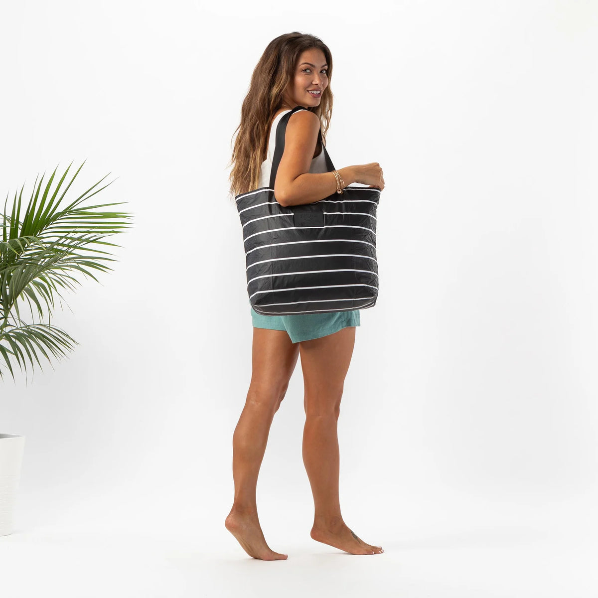 Pinstripe Black Day Tripper