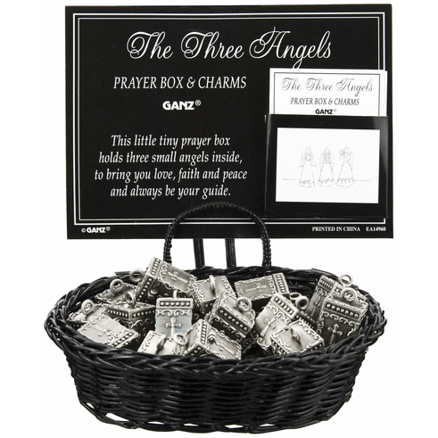 Three Angels Prayer Box and Charms