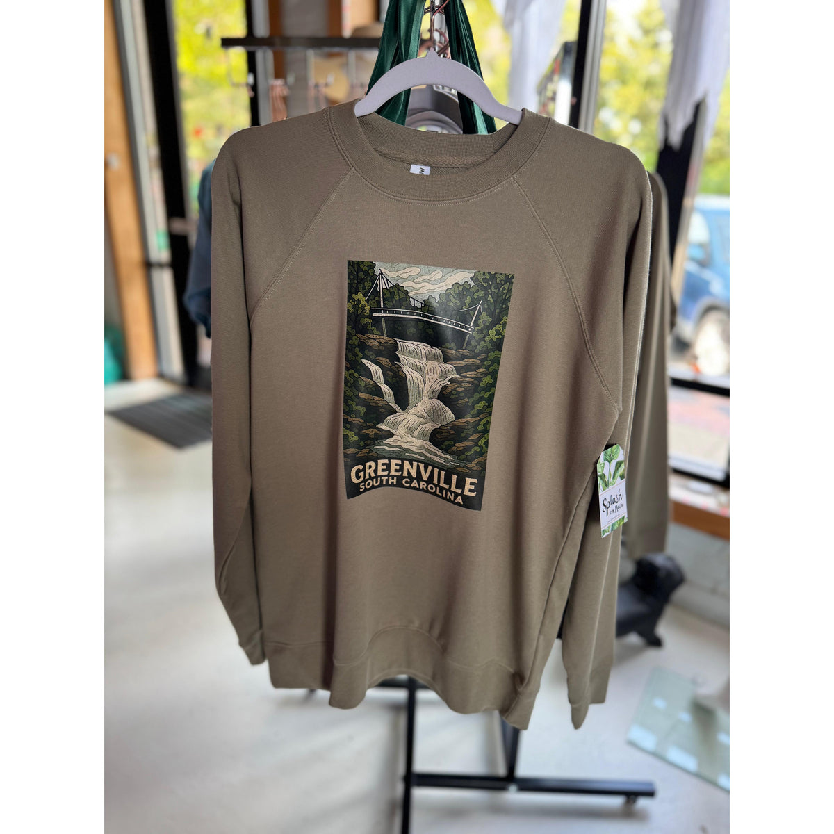 Greenville Waterfall Lightweight Sweatshirt