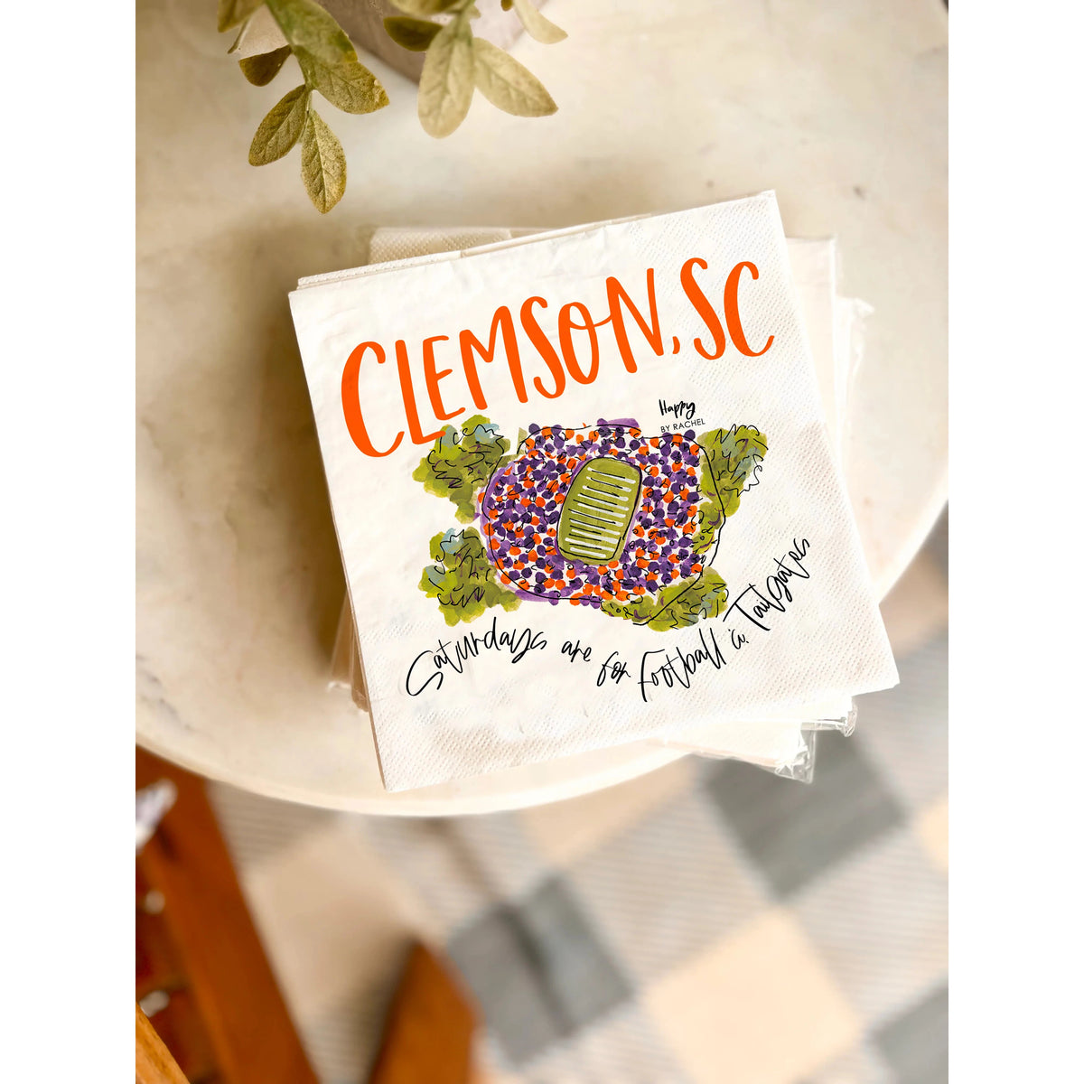 Clemson Tailgate Napkins