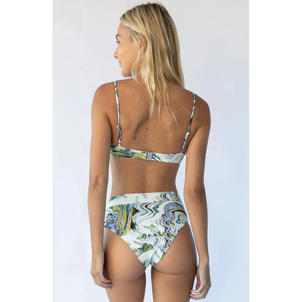 Marbled Izzy Bikini Bottom