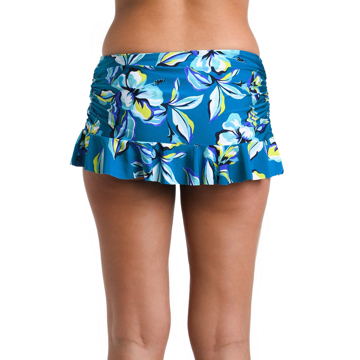 Fiji Tropics Asymmetrical Ruffle Skirt
