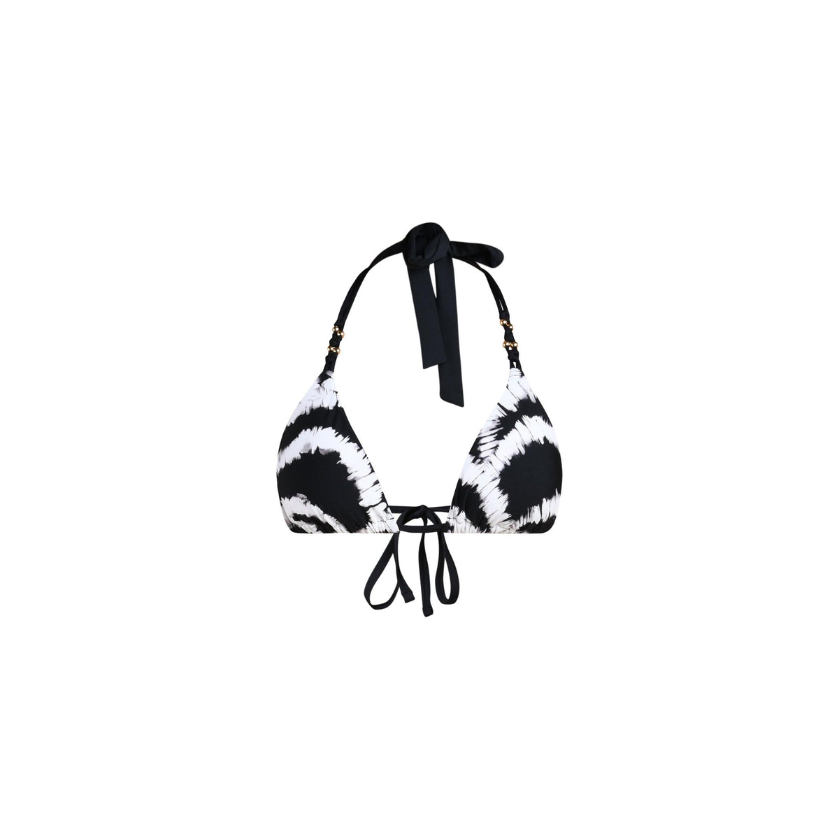 Woven Shadows Halter Triangle Top