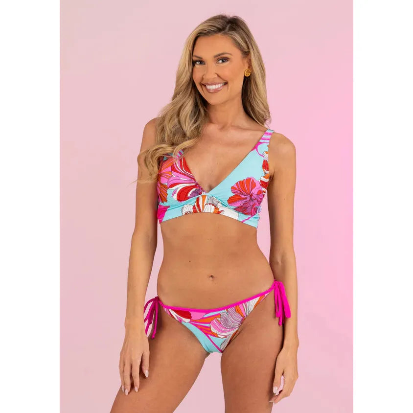 Menton Halter Bikini Top