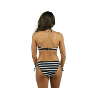 Stripe Grommet Santorini Bikini Top