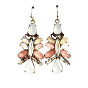Marquise T-Drop Crystal Earrings