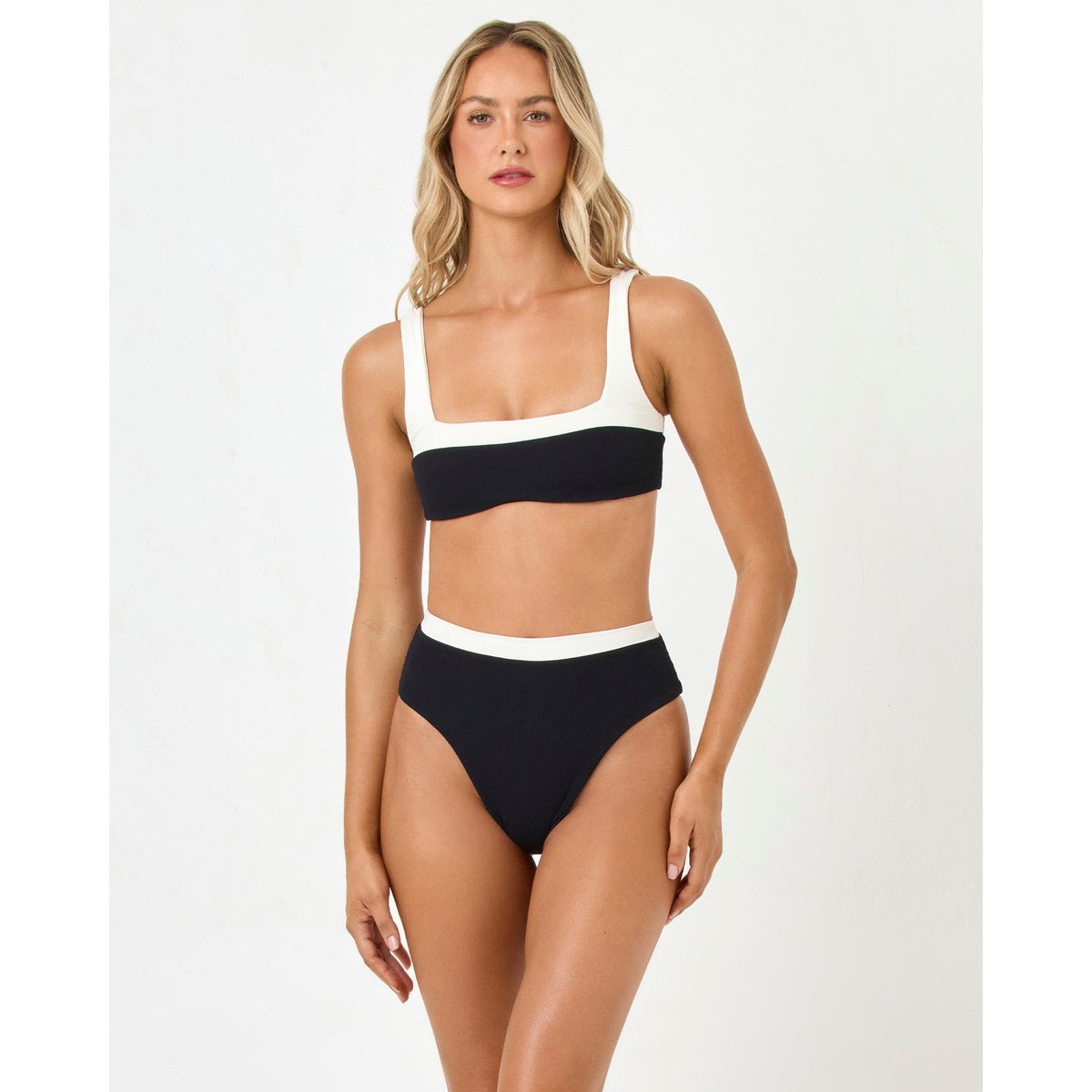 Color Block Misha Bikini Bottom