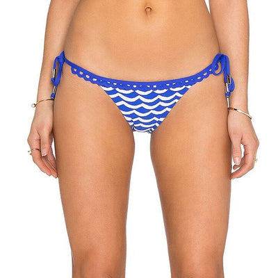 Tidal Wave Brazilian Tie Side Bikini Bottom