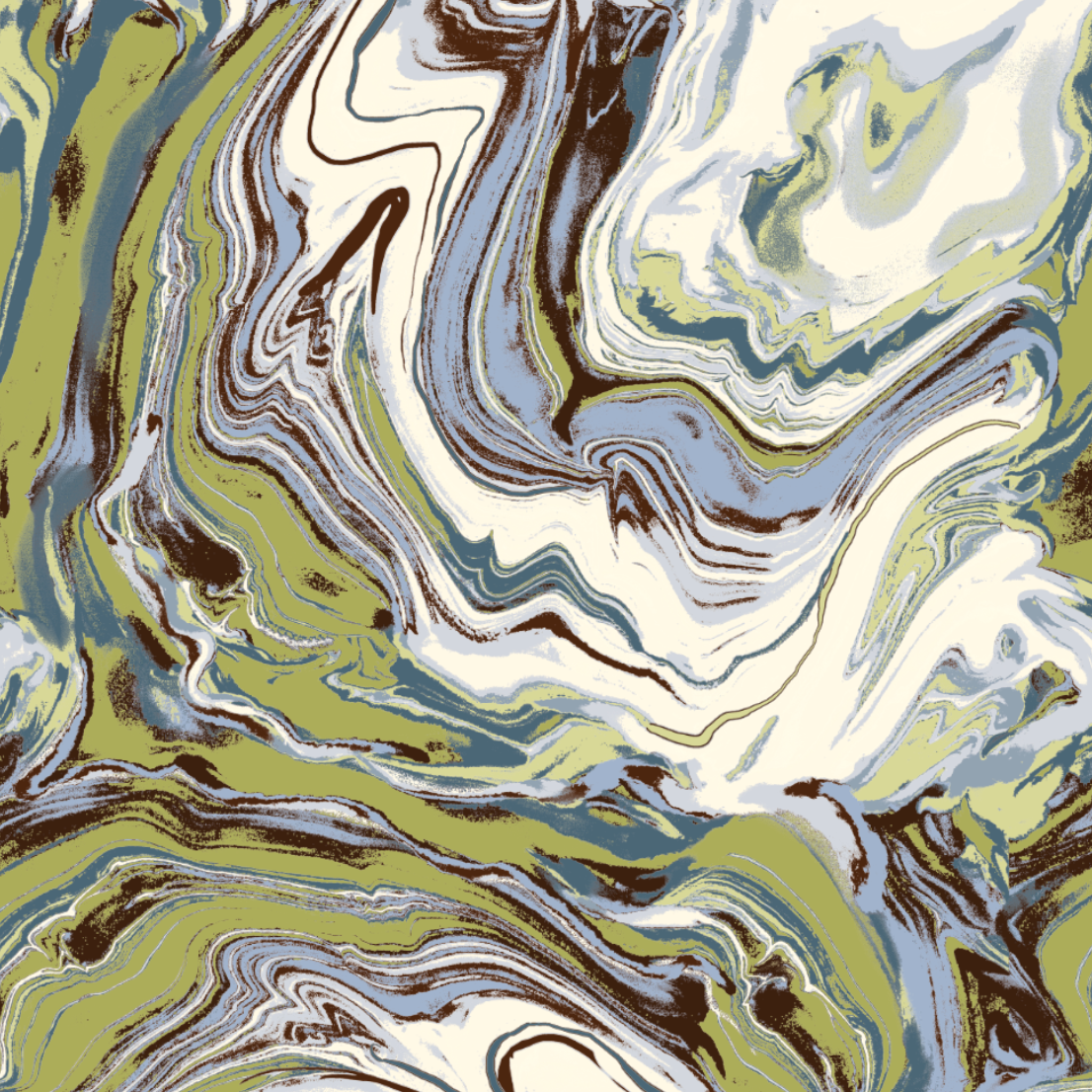 Marbled Allie Bikini Top