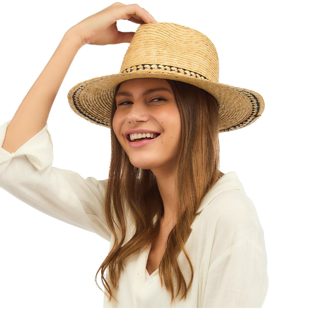 Take Shade Natural Raffia Hat