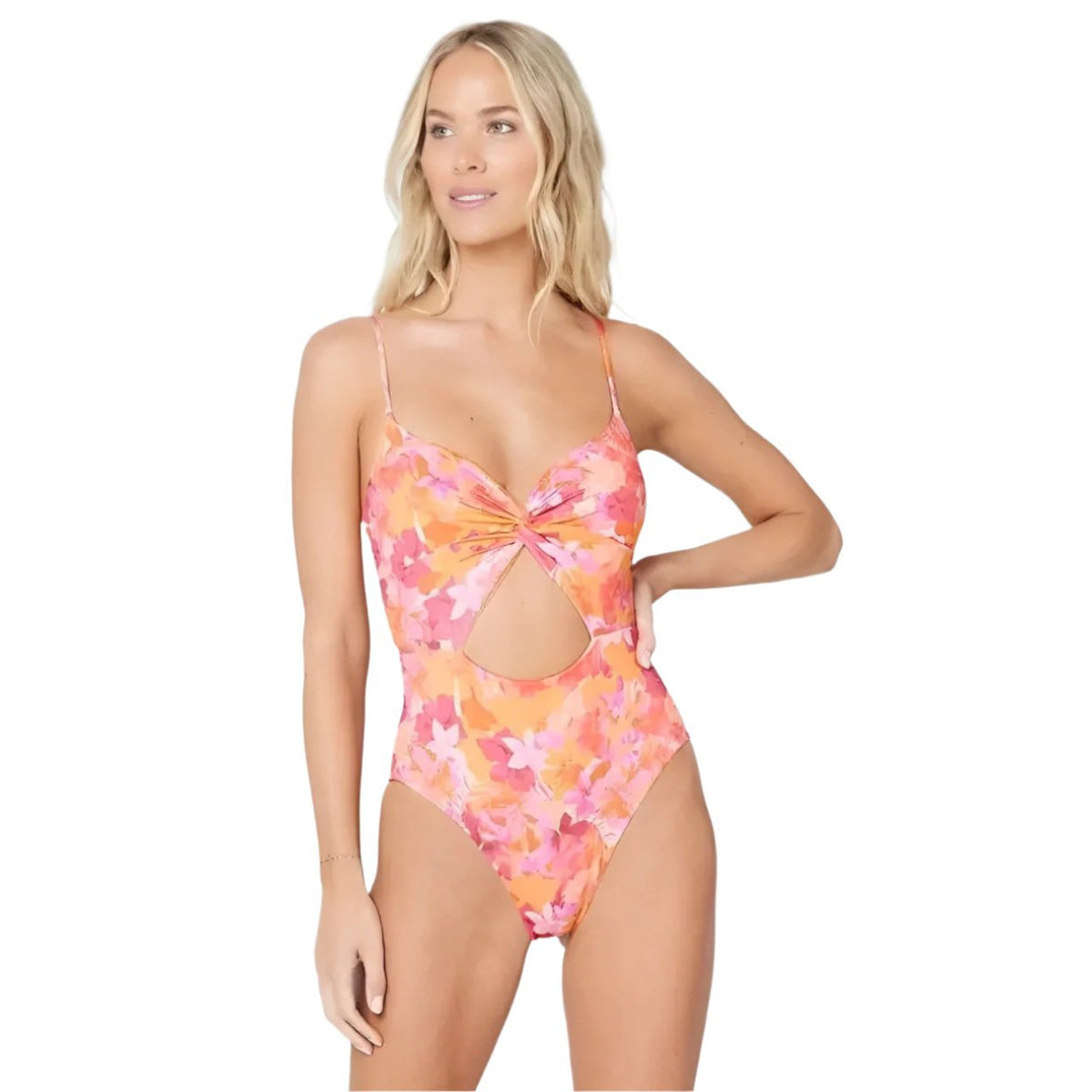 Into The Tropics Eco Chic Econyl® Kyslee One Piece Swimsuit