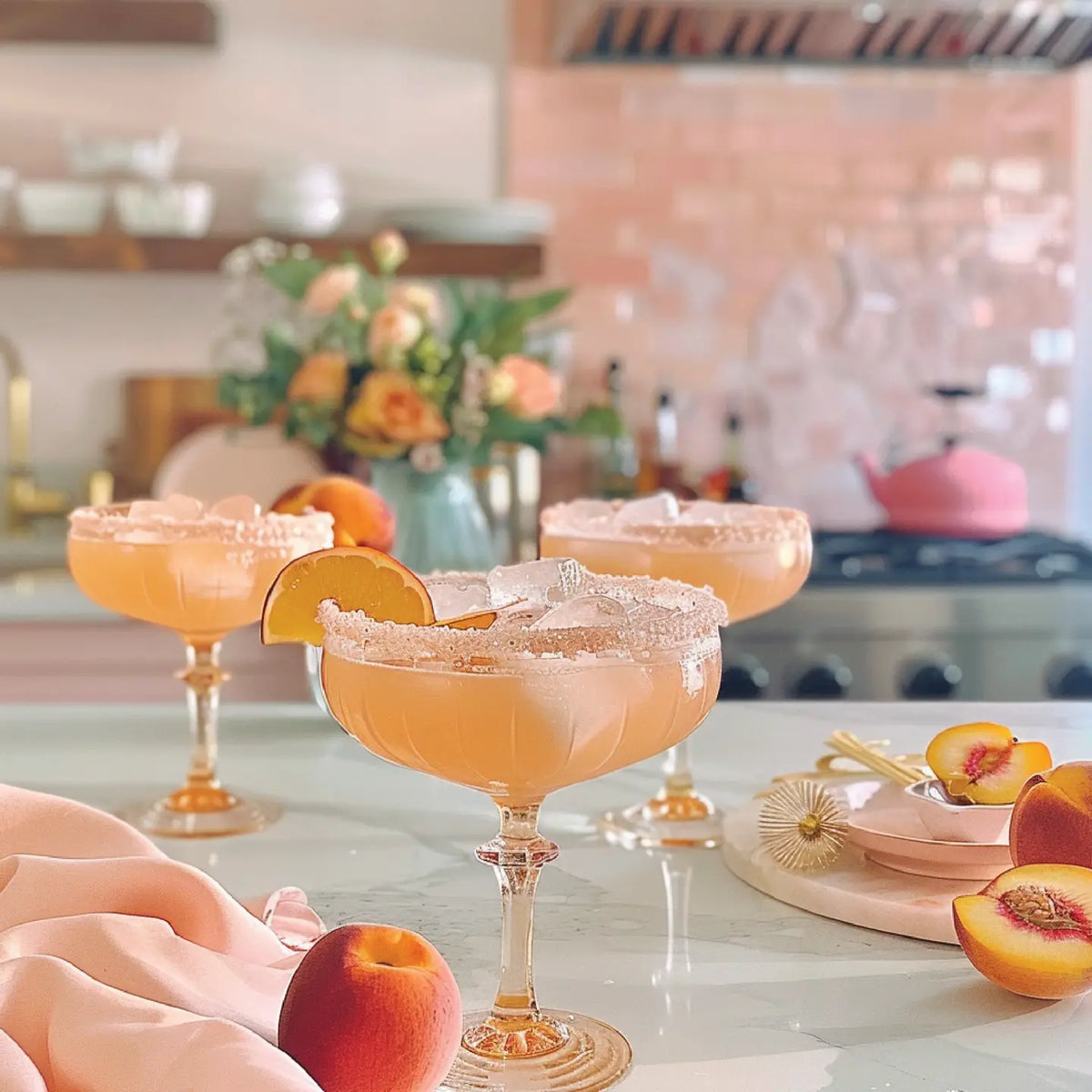 Peach Margarita - Mixer