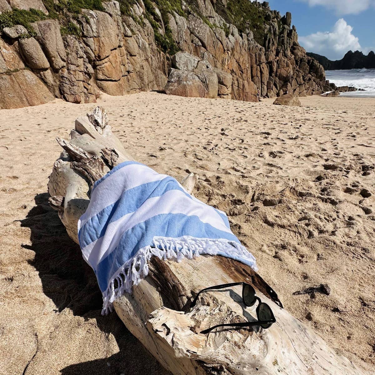 Striped Turkish Style Beach Towel
