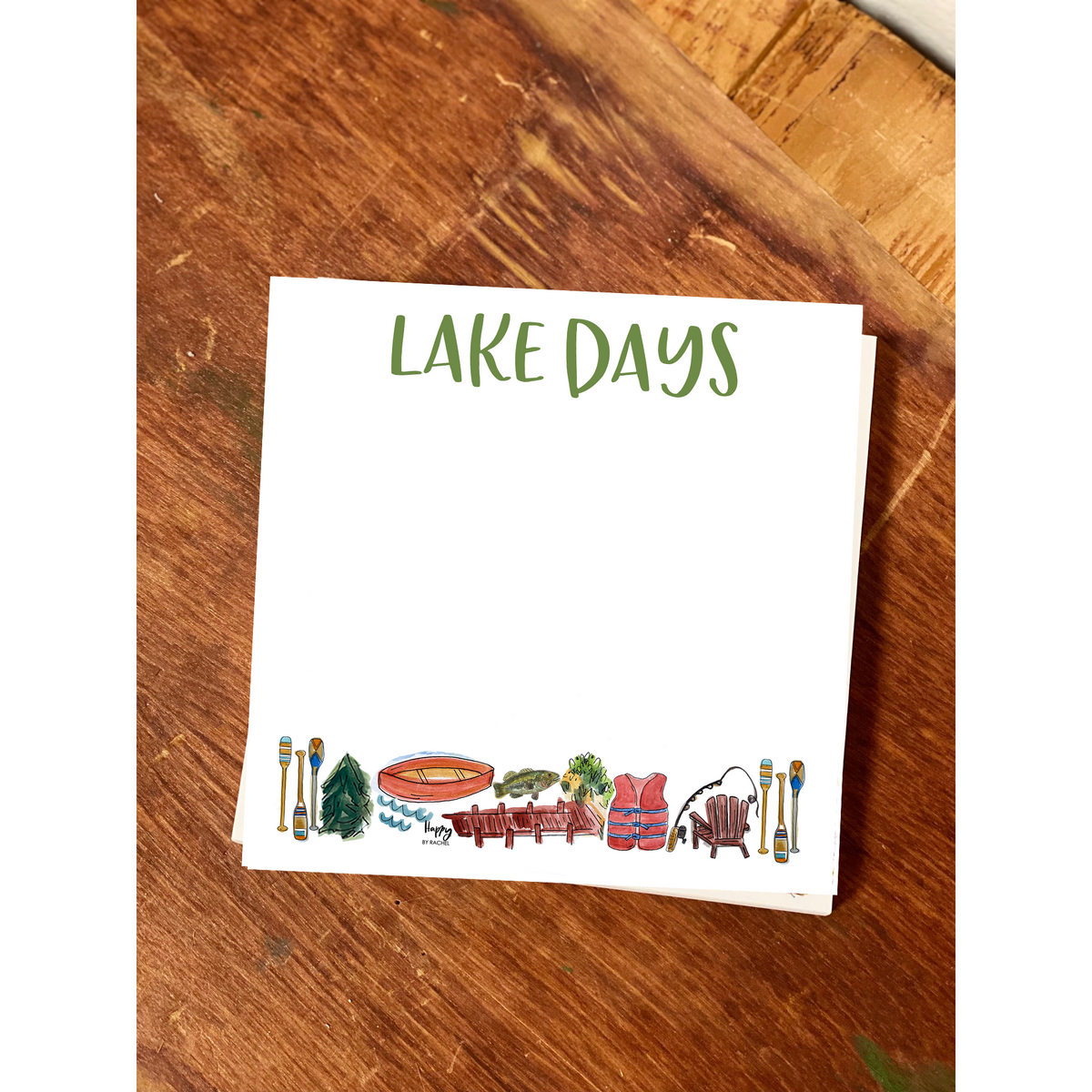 Lake Days Chunky Notepad