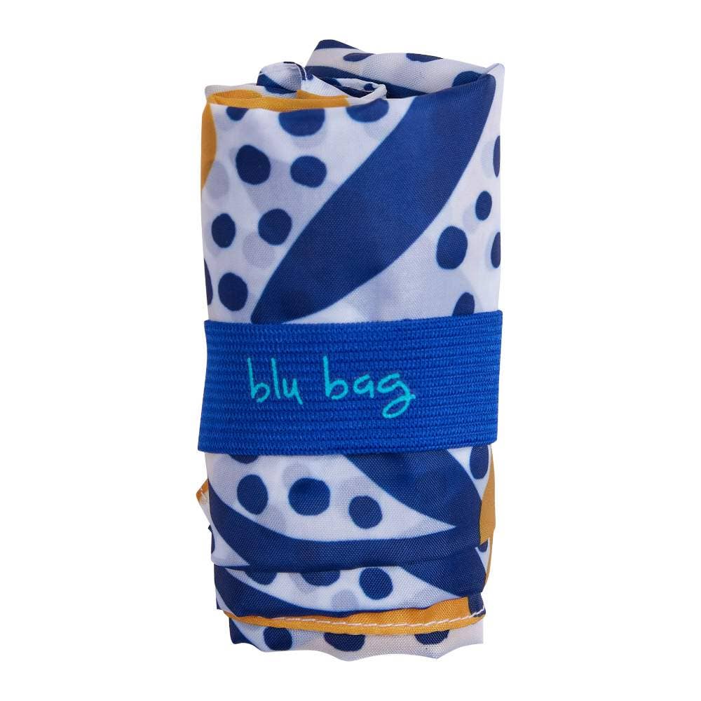 Golden Glow blu Bag Reusable Shopper Tote