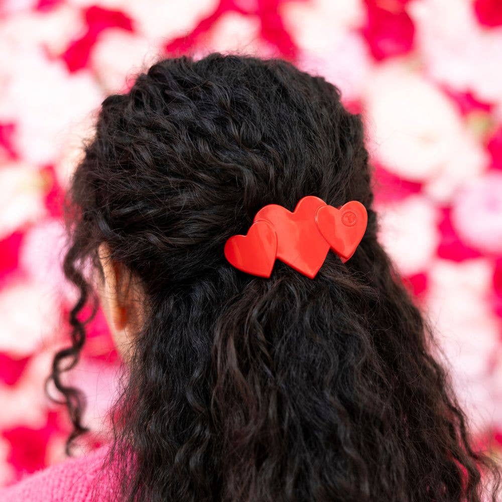Heart to Heart Flat Hair Clip