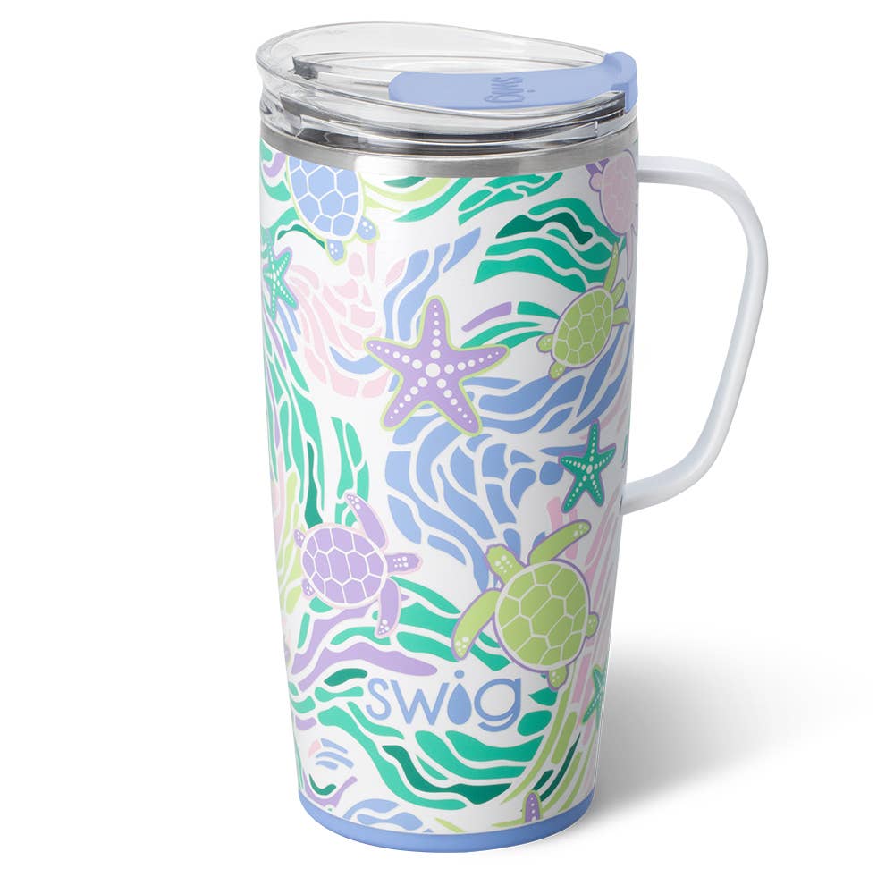 Sea SwirlTravel Mug (22oz)