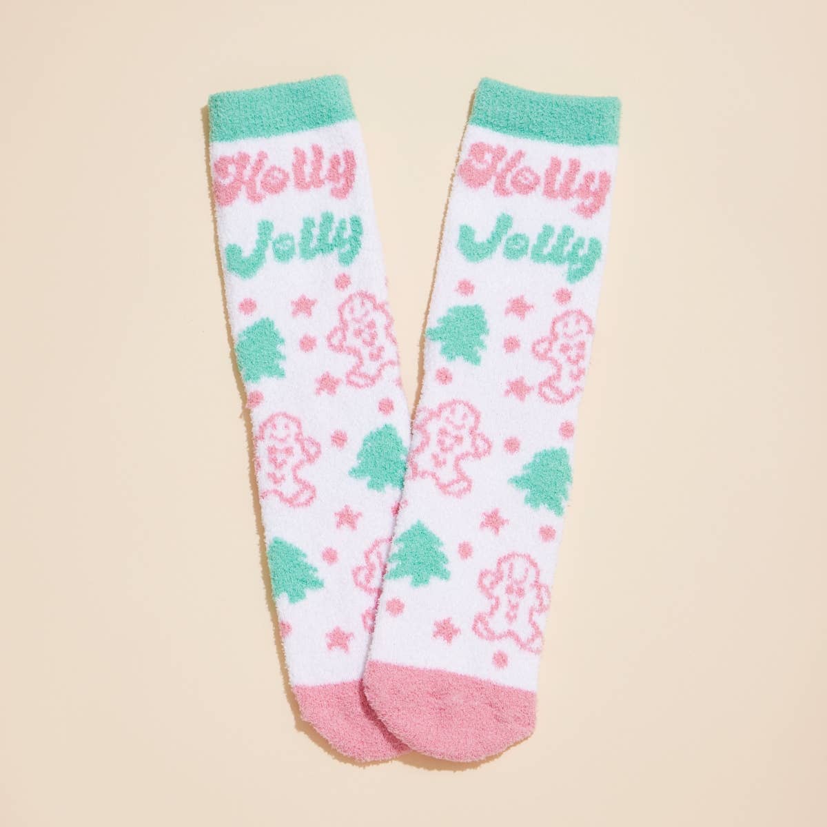 Christmas Fuzzy Socks Pack of 4