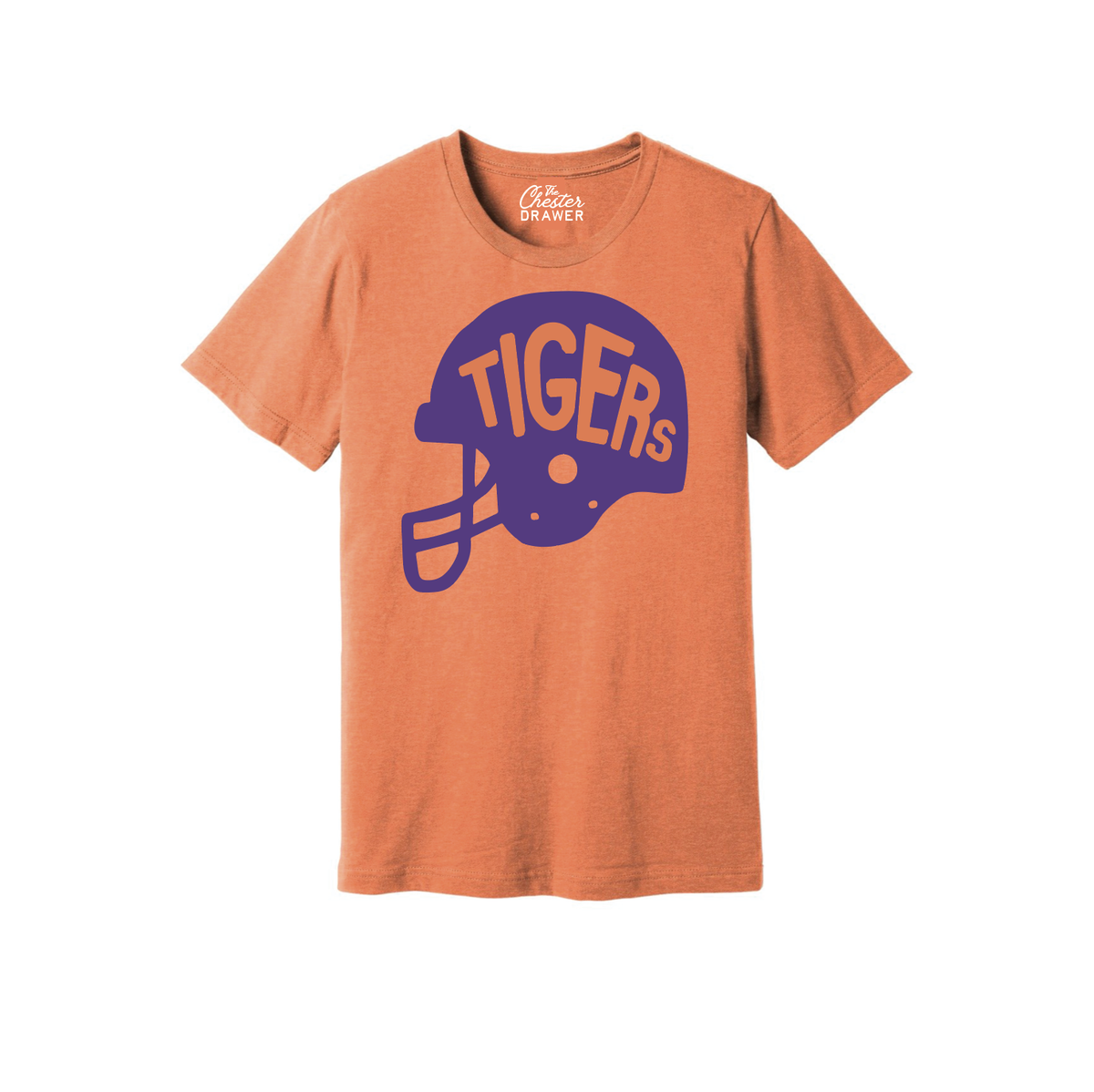 Tigers Helmet Orange/Purple