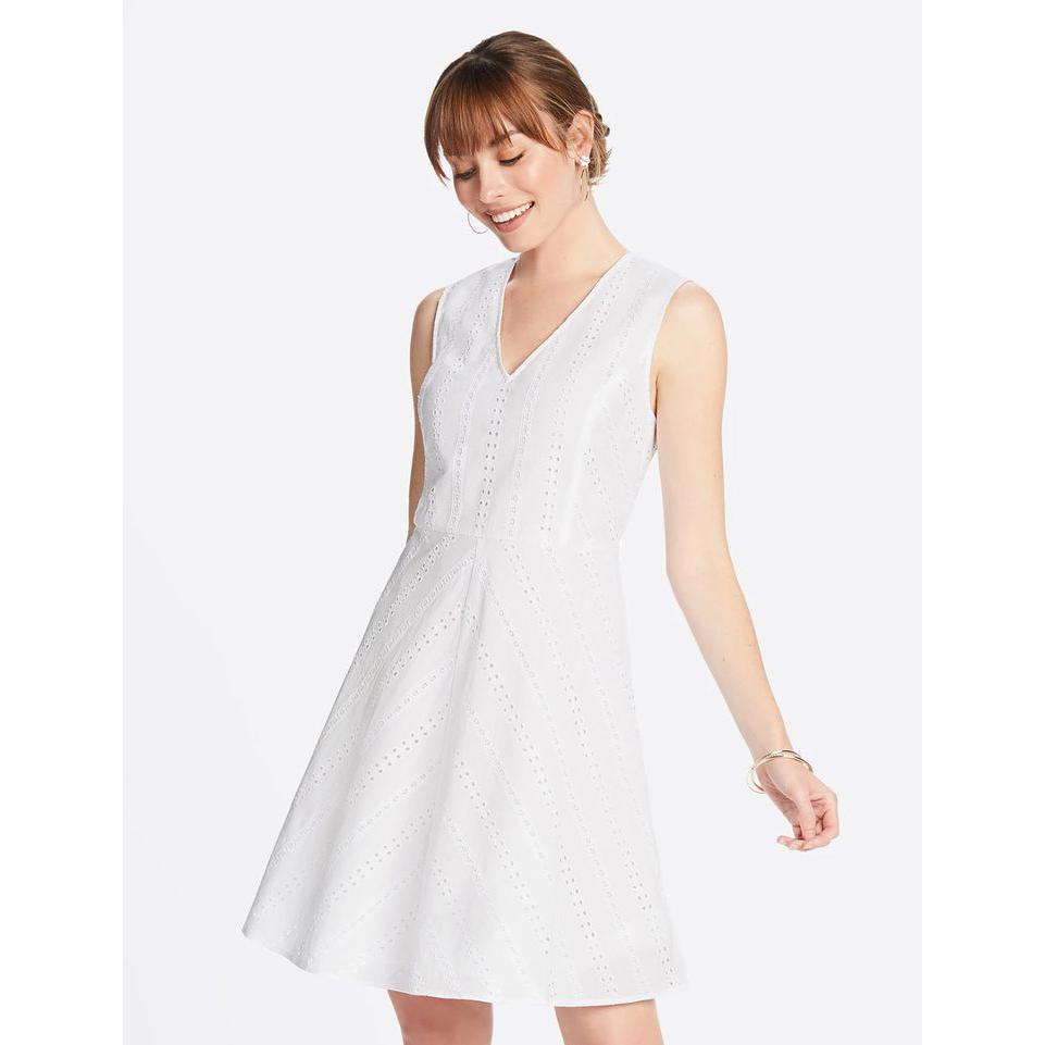 Eyelet Love Circle Dress