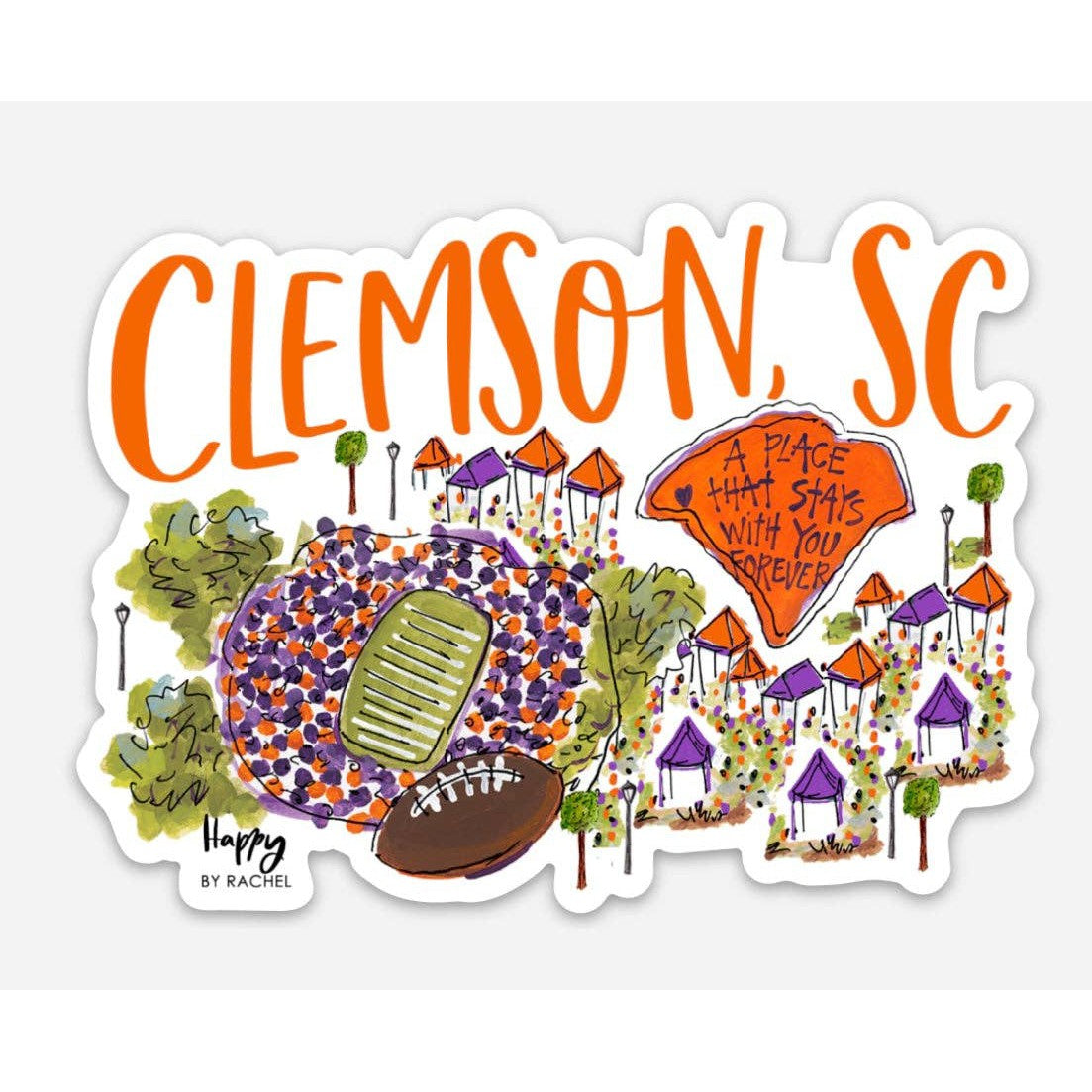 Clemson Magnet